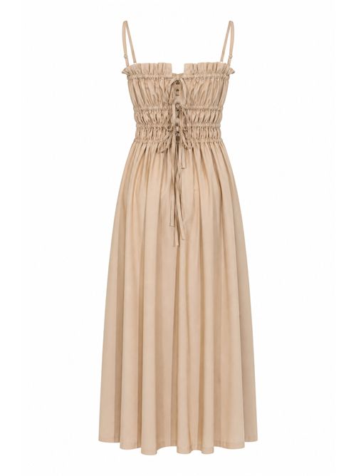 Abito Shannon in popeline stretch Liviana Conti | L6SK40W81-1